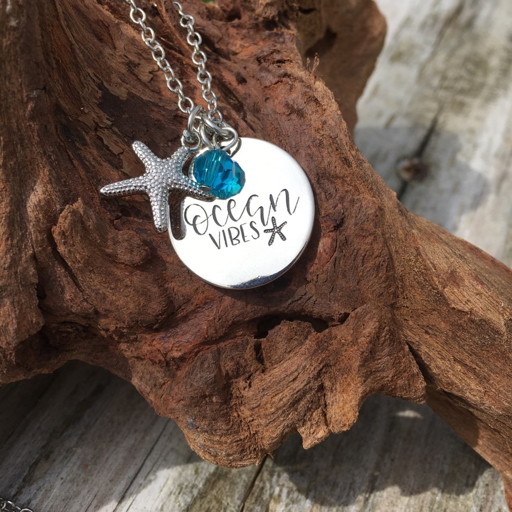 Ocean Vibes Charm Necklace